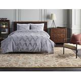 Stoystown 2' x 4' Hearth Traditional Wool Medium Gray/Dark Brown/Charcoal/Brown/Burnt Orange/Lavender/Medium Brown/Tan Area Rug - Hauteloom