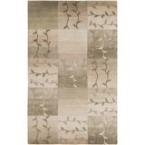 Bissell 5' x 8' Animal Contemporary Abstract NZ Wool Mocha/Walnut/Multi Brown/Off White/Dark Gray Area Rug - Hauteloom