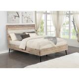Foundry Select Stalder Platform Bed Metal in Brown, Size 49.5 H x 64.0 W x 89.75 D in | Wayfair 833AB55ED31741578879692D0A33D0F8