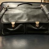 Coach Bags | Black Coach Briefcase Laptop Bag | Color: Black | Size: Os