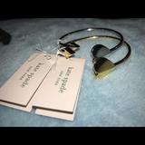 Kate Spade Jewelry | Nwt Kate Spade Bracelets Heritage Flex Cuff | Color: Gold/Silver | Size: Os