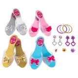 Hey! Play! Princess Dress Up Set- High Heels, Bracelets, Earrings and Rings, Multicolor