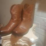 Jessica Simpson Shoes | Frye Ankle Boot | Color: Brown/Orange | Size: 9.5