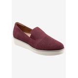 Women's Whistle Slip-Ons by SoftWalk in Burgundy (Size 8 M)