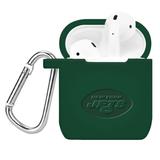 Green New York Jets Debossed Silicone AirPods Case Cover