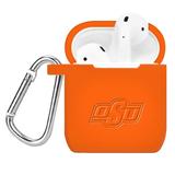 Affinity Bands Orange Oklahoma State Cowboys Debossed Silicone AirPods Case Cover