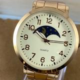 American Eagle Outfitters Accessories | American Eagle Outfitters Moon Phase Watch | Color: Gold/White | Size: Os