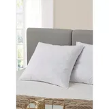 Serta® Feather Euro Square Pillow 2 Pack, White
