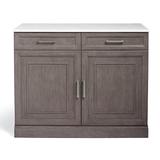 Hunter Modular Collection in Mocha - 44" Base Cabinet with Doors - Frontgate