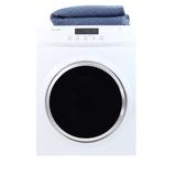 Equator 3.5 cu.ft White Compact Short Dryer Venting Stackable in Gray, Size 26.5 H x 23.5 W x 21.5 D in | Wayfair ED 860
