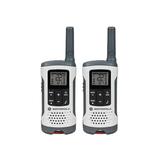 Motorola Camp & Hike Rechargeable 2 Way Radio Pack of 2 White Model: T260