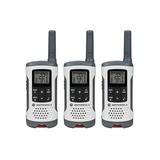 Motorola Camp & Hike T260 Rechargeable 2 Way Radio Pack of 3 White Model: T260TP