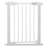 Dreambaby Boston Slimline Safety Gate Metal in White, Size 29.0 H x 26.5 W x 1.0 D in | Wayfair L2062BB