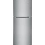 Frigidaire Series 24" Counter Depth Top Freezer Energy Star 10.1 cu. ft. Refrigerator, Stainless Steel | Wayfair FFET1022UV