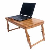 Highland Dunes Odonoghue Laptop Tray Wood in Brown, Size 8.07 H x 20.86 W x 13.0 D in | Wayfair 1AAFED8F3A4443AB907C373B22C68C8F