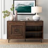 Mercury Row® Brumbaugh 52" Wide 2 Drawer Credenza Wood in Brown, Size 31.0 H x 52.0 W x 16.0 D in | Wayfair 3B2C83C2553A408D967742875684AF1E