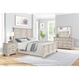 Charlton Home® Stevison Solid Wood Standard 4 Piece Bedroom Set Wood in White, Size King | Wayfair 4527EEDDD306410D8ECFC6421EE0A293