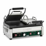 Waring Electric Grill & Panini Press Cast Iron in Gray, Size 21.6 H x 15.5 D in | Wayfair WFG300