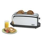Waring 2-Slice Toaster in Gray, Size 7.5 H x 17.0 W x 7.25 D in | Wayfair WCT704