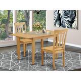 Gracie Oaks Jake-Tyler Butterfly Leaf Dining Set Wood in Brown | Wayfair 55317A9D074A40F4BC8DA51F0D99AD56