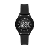 Skechers Women's Rosencrans Black Silicone Digital Watch, Size: Medium