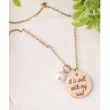 Designs by KaraMarie Women's Necklaces - 14k Rose Gold-Plated 'My Soul' Necklace