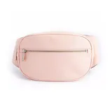 Royce Leather Hip Pack Belt Bag, Light Pink