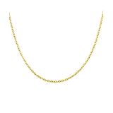 Regal Jewelry Women's Necklaces - 10k Gold Rolo Chain Necklace