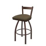 Holland Bar Stool 821 Catalina Low Back Swivel Stool Plastic in Brown, Size 34.0 H x 18.0 W x 18.0 D in | Wayfair 82125BZ017