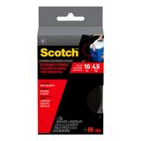 3M Scotch 1 in. x 4 ft. Black Extreme Fasteners (1-Set/Pack), Blacks
