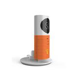 iPM Mini Wi-Fi Wireless Standard Surveillance Camera with Night Vision and Motion Sensor in Orange, white/orange