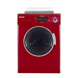DECO 1.57 cu. ft. Merlot High -Efficiency Vented / Ventless Electric All-in-One Washer Dryer Combo