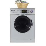 DECO 1.57 cu. ft. Silver High -Efficiency Vented / Ventless Electric All-in-One Washer Dryer Combo