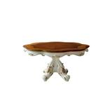 Acme Furniture Picardy Antique Pearl and Cherry Oak Dining Table