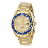 Invicta Women's Watches Gold - Blue & Goldtone Pro Diver Bracelet Watch