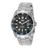 Invicta Men's Watches Steel - Black & Stainless Steel Pro Diver Bracelet Watch
