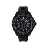 Isobrite Thin Blue Line T100 Tritium Watch Black/Gray 47mm ISO3005