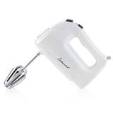 Prep & Savour 5 Speed Hand Mixer in White, Size 8.2 H x 4.2 W x 5.95 D in | Wayfair CE-MX101
