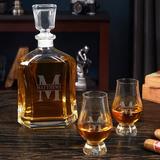 Darby Home Co McChord Engraved Argos 3 Piece Whiskey Decanter Set Glass, Size 10.75 H x 5.0 W in | Wayfair DAE37E1CD3614E74896CB0FD165B5973