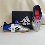 Adidas Shoes | Adidas Men's Copa Tango 18.4 In Indoor Soccer 6.5 | Color: Blue/Silver | Size: 6.5