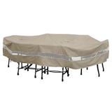 Outdoor Oval Or Rectangle Table/Chairs Cover - 110" - Ballard Designs