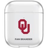 Oklahoma Sooners Clear Air Pods Case