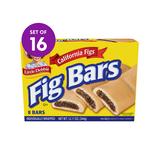 Little Debbie Cookies - Fig Bars - 16 Boxes of 8 Bars