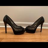 Michael Kors Shoes | Black Peep Toe High Heels | Color: Black | Size: 7