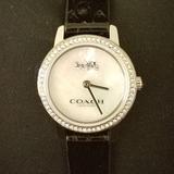 Coach Accessories | *$139 *New* (50% Off) Coach Audrey Quart Swa Watch | Color: Black/Silver | Size: Os