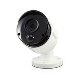 Swann 5MP Wired Bullet Security Camera with PIR Motion Sensor and 100 ft. of Night vision, White