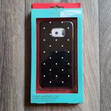 Kate Spade Accessories | 3/$30 Nib! Kate Spade Polka Dot Galaxy S6 Case | Color: Black/White | Size: Os