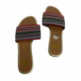 American Eagle Outfitters Shoes | American Eagle Slides Womens Size 8 Sandals | Color: Blue/Pink | Size: 8