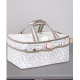 Trend Lab Diaper Stackers and Diaper Caddies Taupe, - Taupe & White Spotted Sydney Storage Caddy