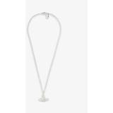 Mayfair Bas Relief Pendant, Women's, Crystal/rhodium - Black - Vivienne Westwood Necklaces